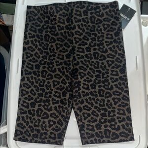Forever 21 Black and Brown Kids Shorts Athletic Style